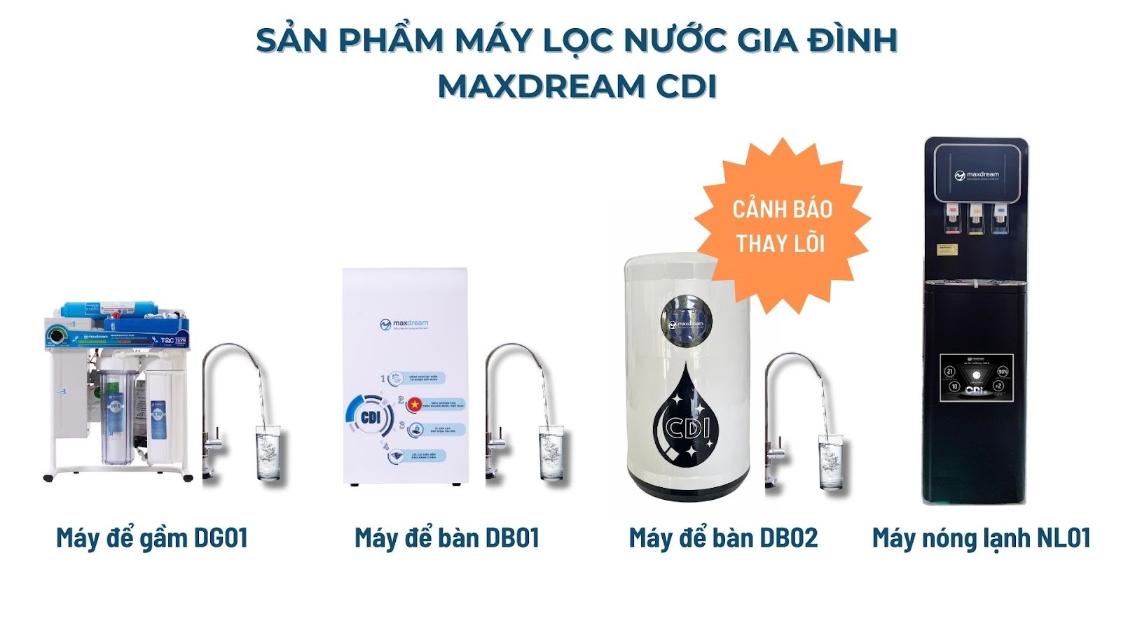 Máy Lọc Nước Maxdream Lọc Nước Có Sạch Không? 89