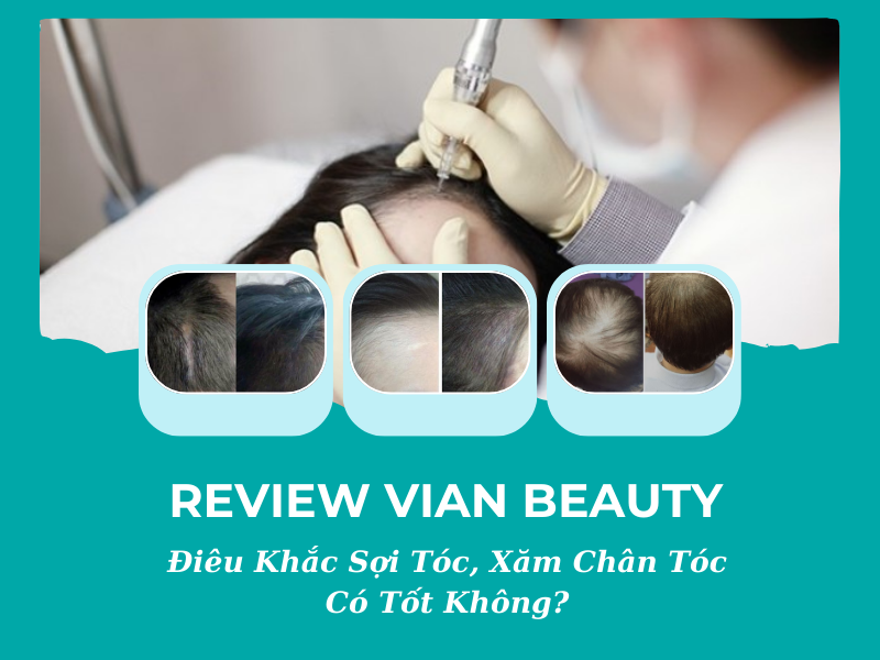 Cảm nhận sau khi điêu khắc sợi tóc tại Vian Beauty 15