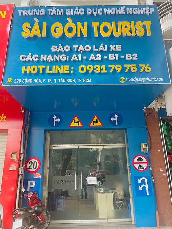 học thi bằng lái xe C1