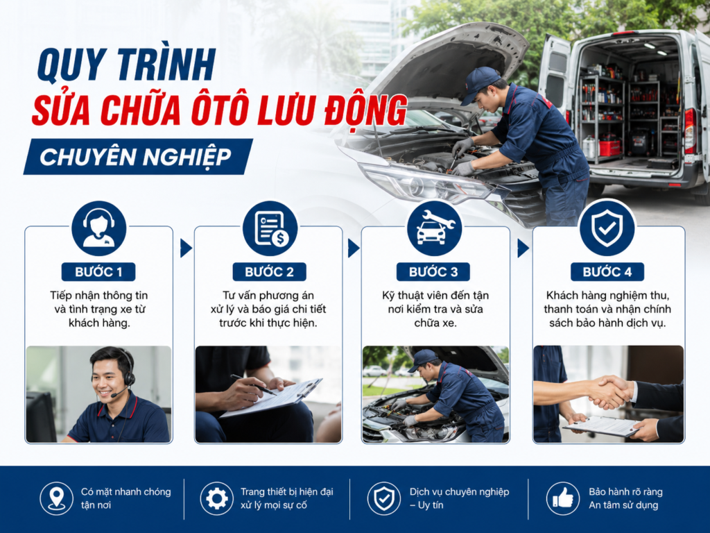 Dịch Vụ Sửa Xe – Bảo Dưỡng Ô Tô Tận Nơi Chuyên Nghiệp Tại Khu Vực Trung Mỹ Tây 17