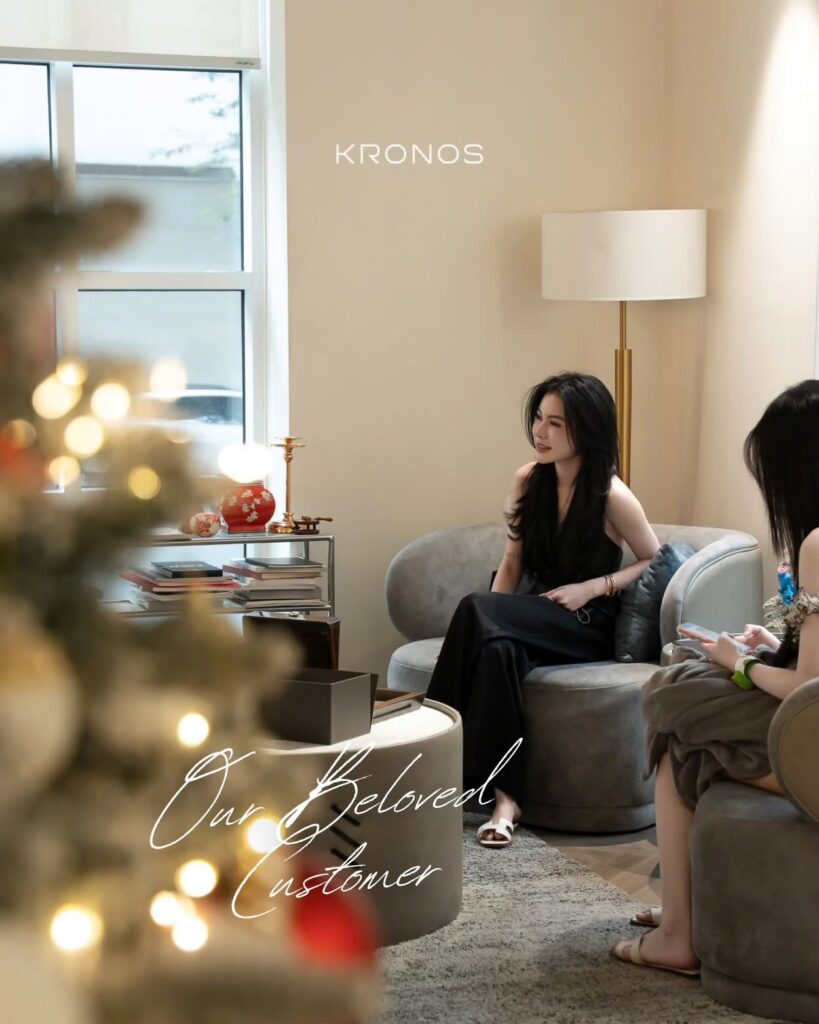 Kronos áp dụng mô hình tư vấn trực tiếp trong không gian riêng biệt.