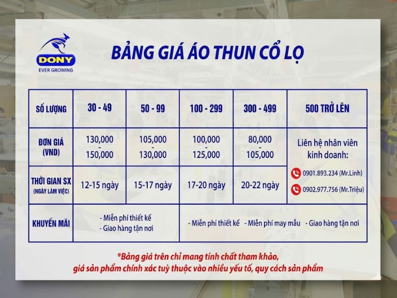 Báo giá may áo thun theo yêu cầu tại Phường Chợ Lớn 6
