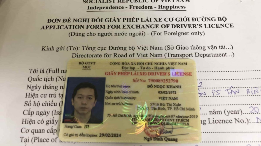 Đổi bằng lái xe Việt Nam cho người nước ngoài bằng cách nào? 12