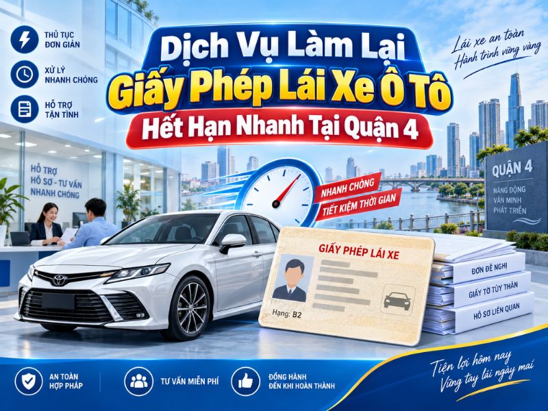 Dịch Vụ Làm Lại Giấy Phép Lái Xe Ô Tô Hết Hạn Nhanh Tại Quận 4 11